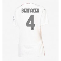 AC Milan Ismael Bennacer #4 Gostujuci Dres za Ženska 2023-24 Kratak Rukav